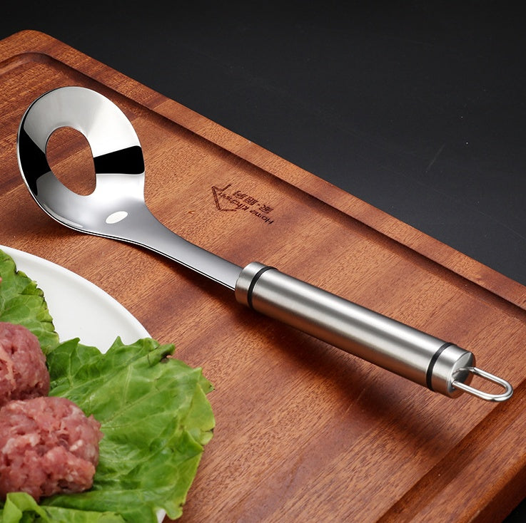 Stainless Steel Meatball Maker – Non-Stick Meatball & Melon Baller Scoop