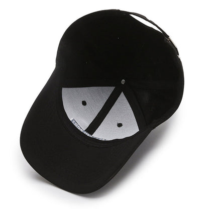 Men's Korean-style Trendy Spring And Autumn Sun-poof Peaked Cap