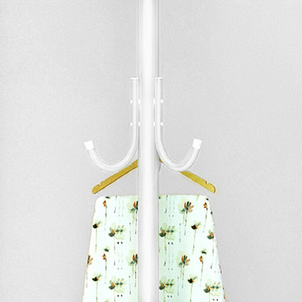 Coat Stand Coat  Hat   Jacket  Umbrella Floor Standing Rack Clothes Hanger Hooks UK