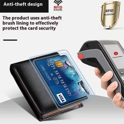 Leather Wallet For Man Trendy Best-selling