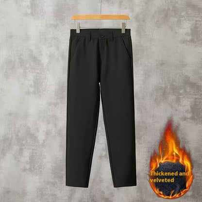 Comfort And Casual Men's Slim-fit Straight Trousers