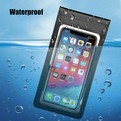 Bicycle Motor Bike 360 Waterproof Phone Case Mount Holder For All Mobile Phones
