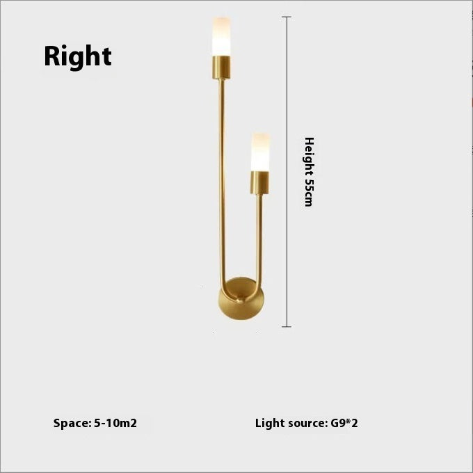 Nordic Living Room Background Wall Lamp Bedroom