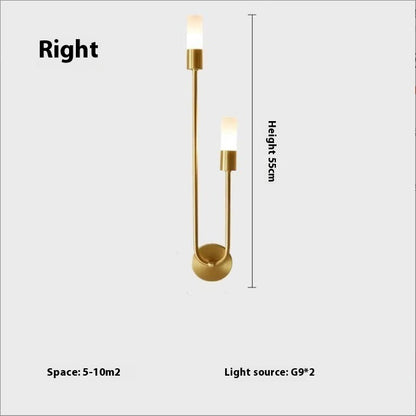 Nordic Living Room Background Wall Lamp Bedroom