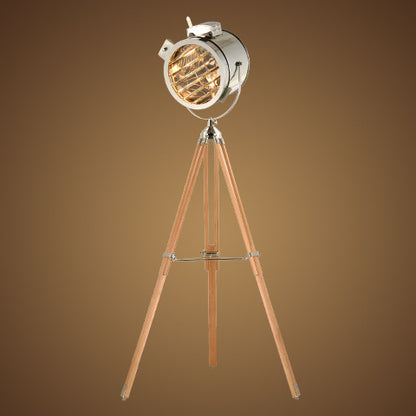 Stage Floor Lamp Industrial Style Tripod