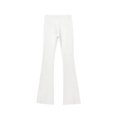 Women's High Waist Stretch Simple And Comfortable Flared Pants