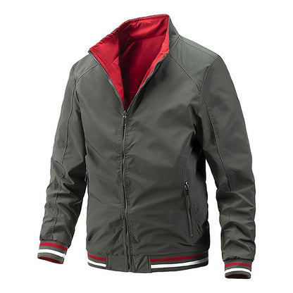 Fashion Urban Youth Leisure Simple Coat Male