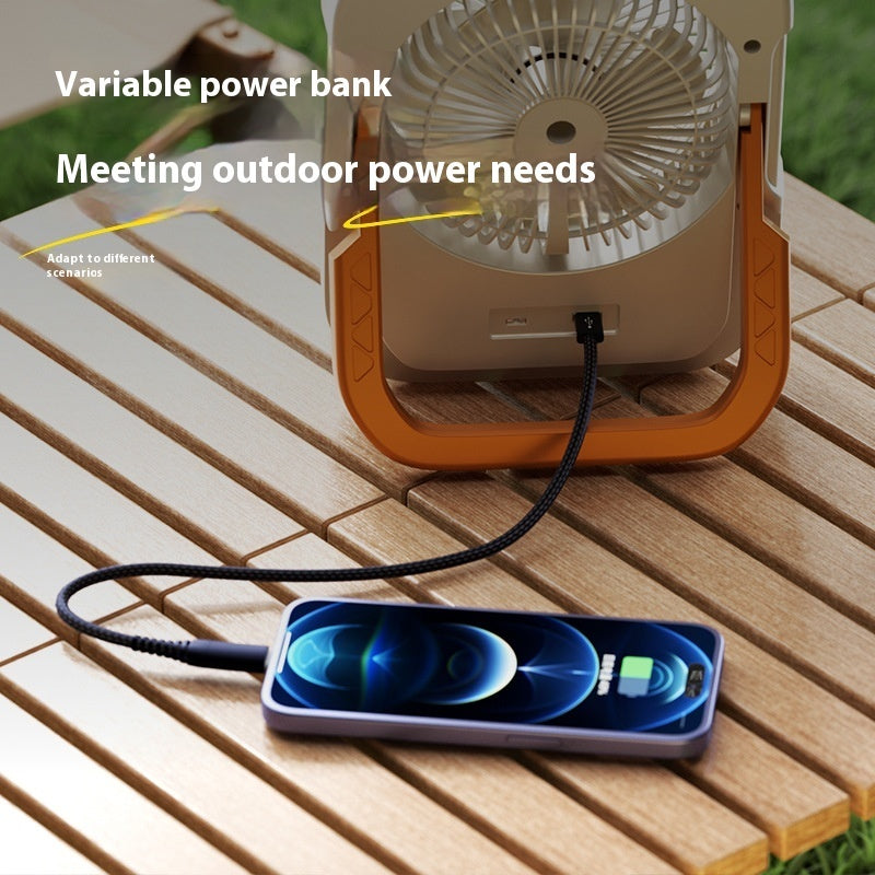 High-speed Outdoor Fan USB Rechargeable Electric Fan Portable