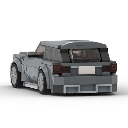 Building Block Sports Car Assembled Model Toy