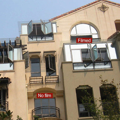 One Way Mirror Reflective Window Film Home Privacy Solar Tint Foil Glass Sticker