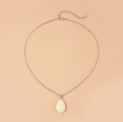Europe And America Best Selling Luminous Pendant Card Necklace Love