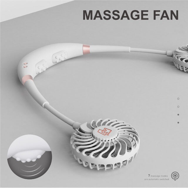 Aromatherapy Sports Portable USB Rechargeable Fan
