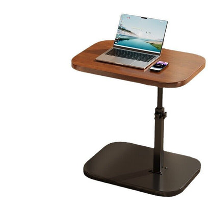 Adjustable C-Shaped Sofa Side End Table Coffee Laptop Table Living Room Bedroom