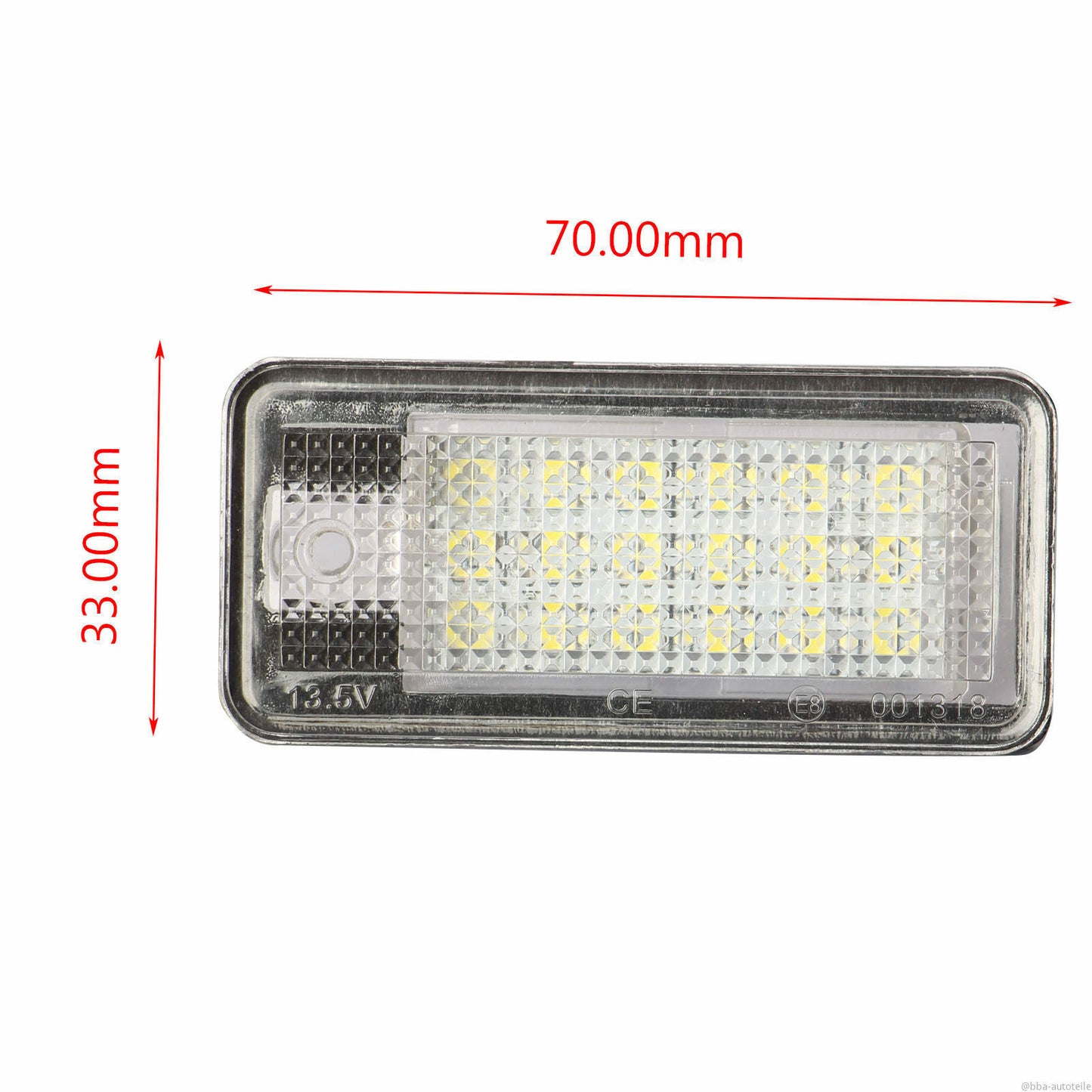 Original Audi A4 8E B6 B7 -- A6 4F LED Kennzeichenbeleuchtung Kennzeichenleuchten