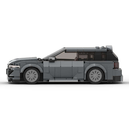 Building Block Sports Car Assembled Model Toy