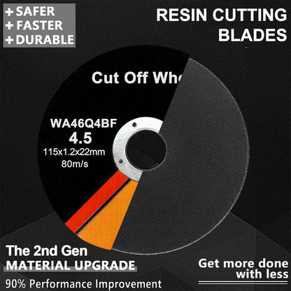 115mm ULTRA THIN 1mm METAL CUTTING BLADE DISC FOR STEEL & STAINLESS ANGLE50PCS