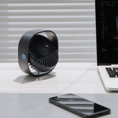 3-speed Variable Speed 360 Degree Rotating Desktop Mini Usb Fan