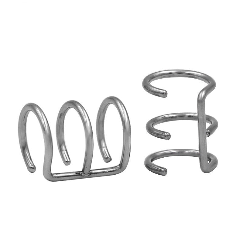 False Earrings Unperforated Earbuds Clip Style
