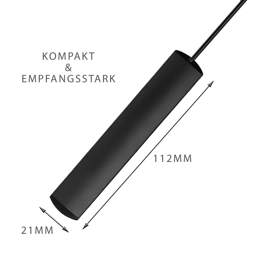 DAB- ANTENNE Auto DAB Klebeantenne Kfz Fenster Antenne Autoradio DIGITAL SMB