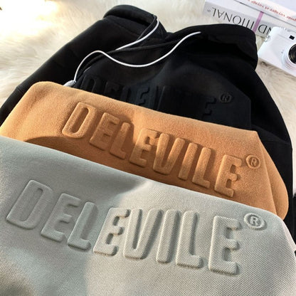 Ovsize Men's Hooded Fashion Brand American Style Loose Hoodie