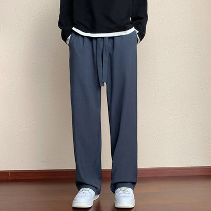Trendy Hong Kong Style Loose American Casual Wide-leg Pants