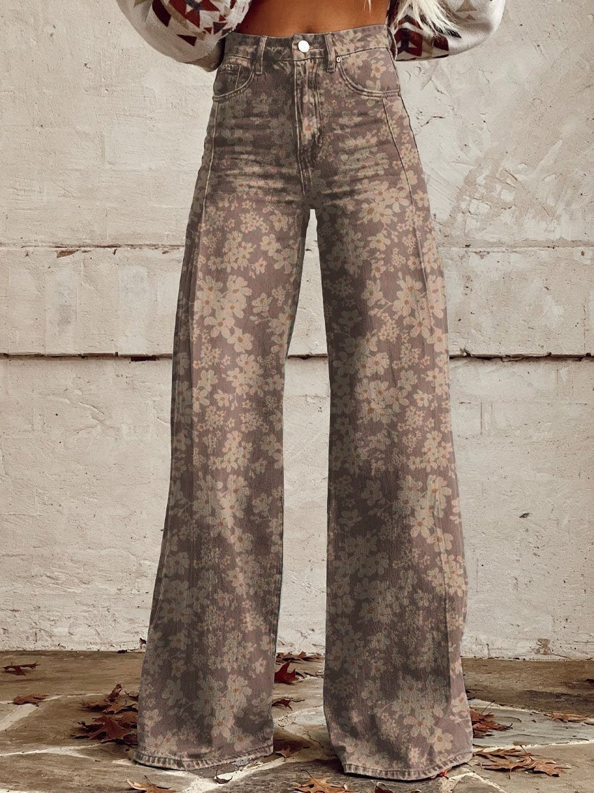Hot Selling Plus Size Women's Casual Pants Thin Imitation Jeans