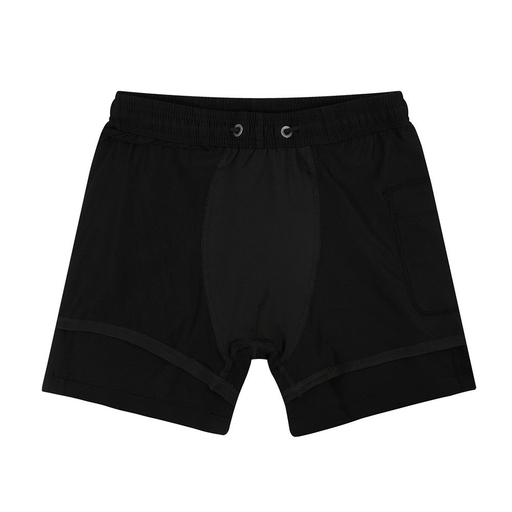 Men's Double-layer Swimming Trunks Anti-embarrassment XL Mens