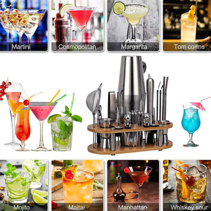 Stainless Steel Mixer Boston 23-piece Set