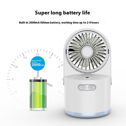 Fan Mini Handheld Humidification Cooling Portable