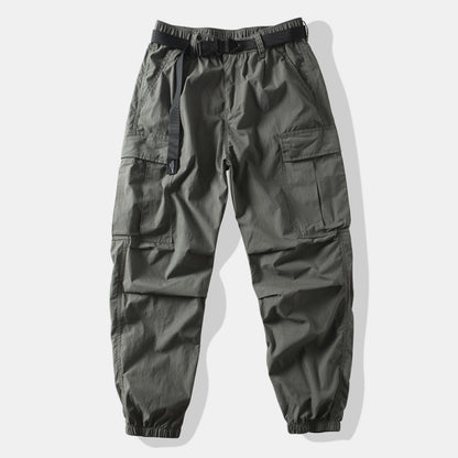 New Spring Summer Japanese-style Workwear Pants For Men