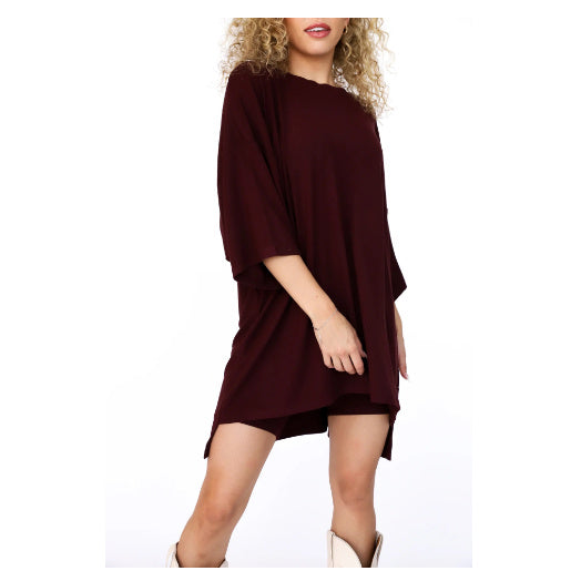 Summer Shorts Suit Fashion Loose Short-sleeved T-shirt And Slim Tight Pants Women's Clothing