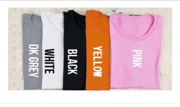ALL I CARE ABOUT IS DOGS Letters Men's and Women's T-Shirts