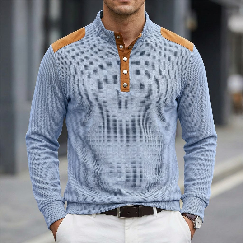 Solid-color Breathable Mens Casual Hoodie