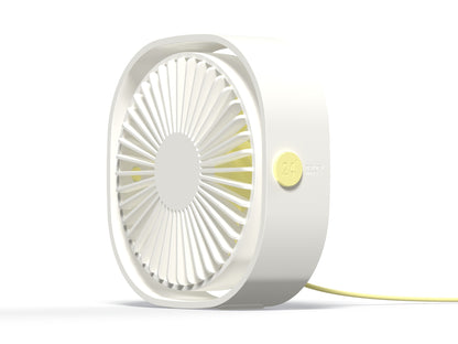 3-speed Variable Speed 360 Degree Rotating Desktop Mini Usb Fan