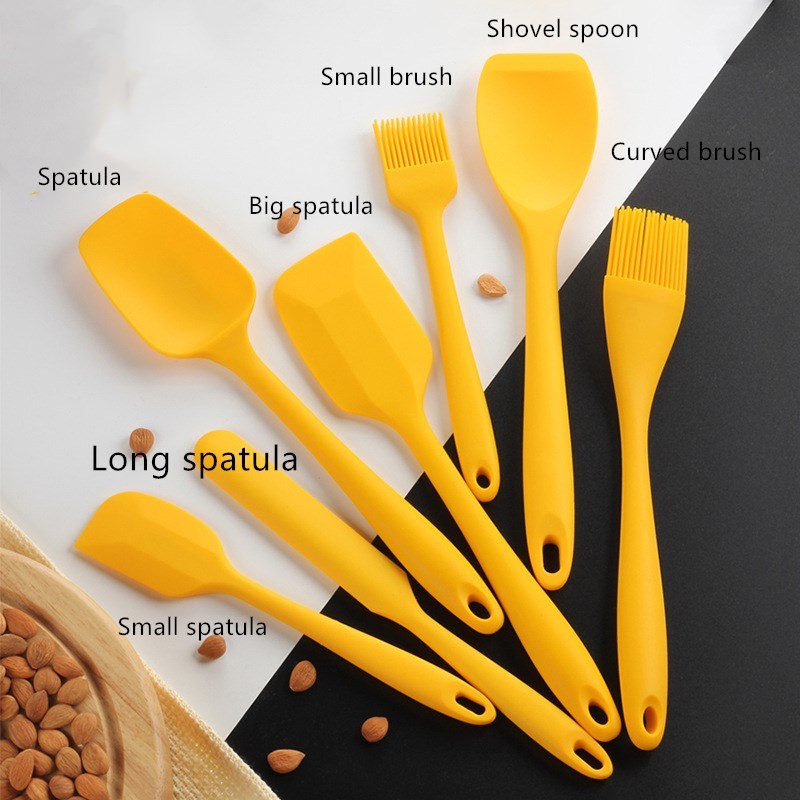 Baking tools high temperature resistant silicone spatula