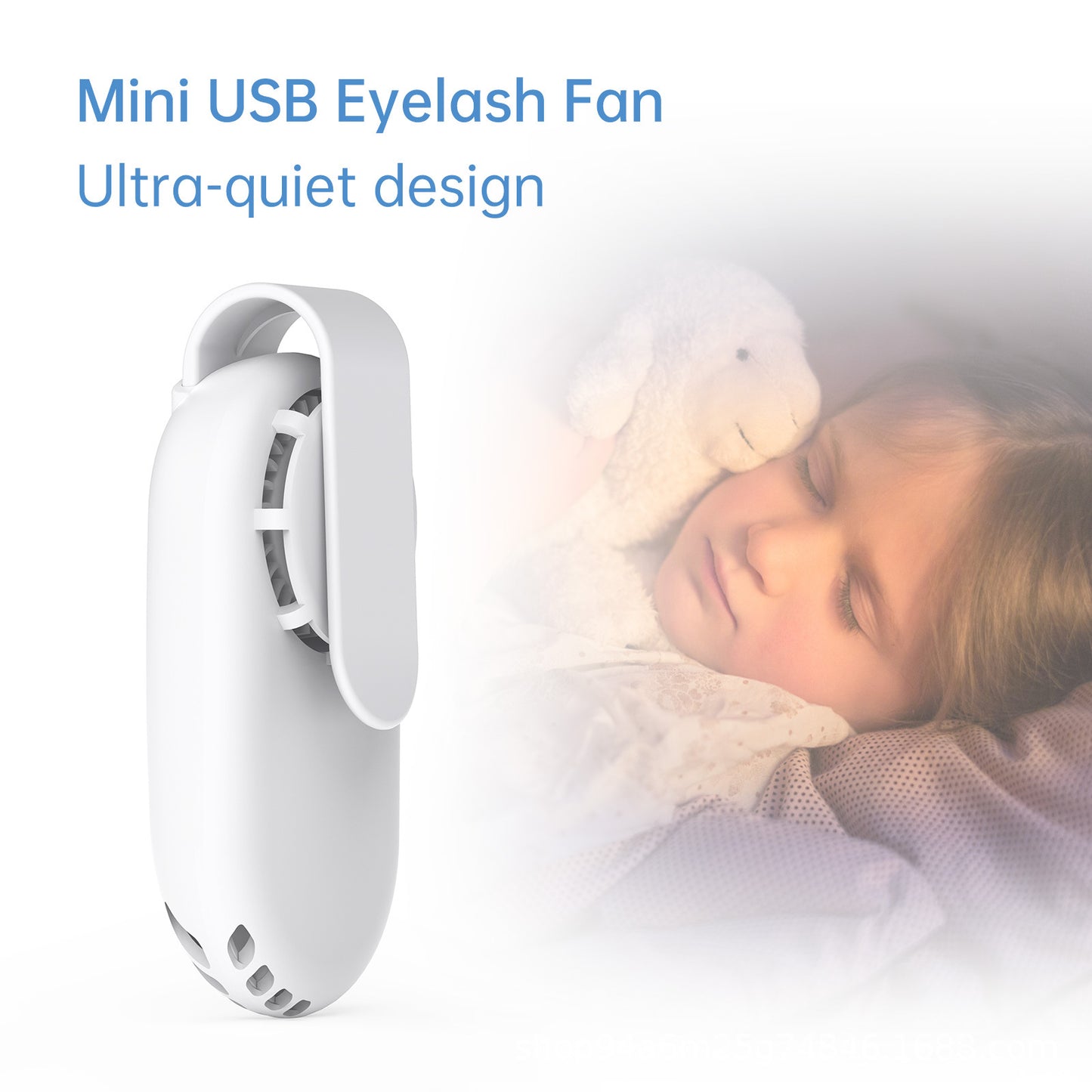 Factory Portable Mini USB Clip Charging Fan