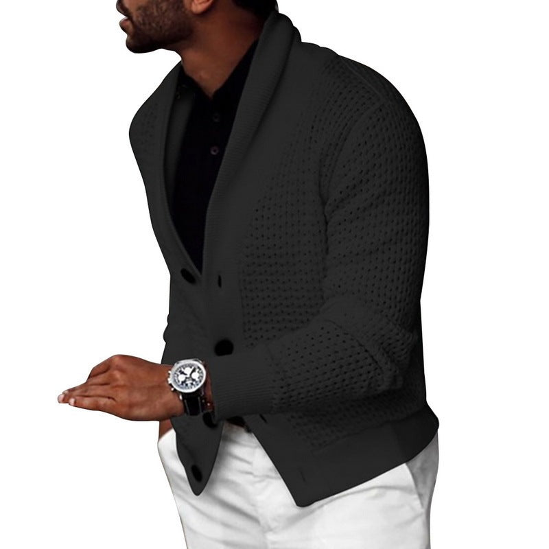 Men's cardigan sweater