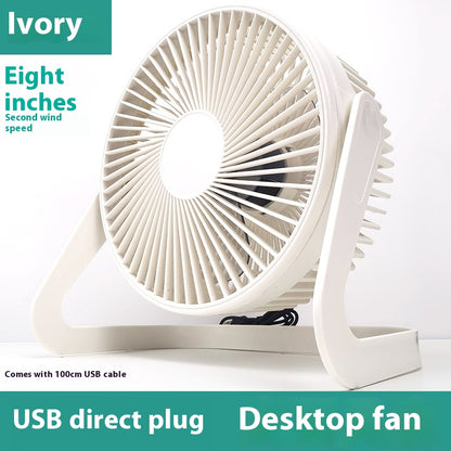 Usb Mini Fan Office Desk Surface Panel