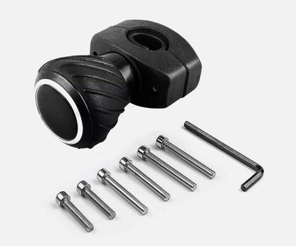 Black Power Steering Wheel Aid Car Truck Lorry Handle Assister Knob Spinner Ball