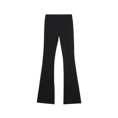 Women's High Waist Stretch Simple And Comfortable Flared Pants