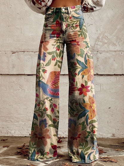 Hot Selling Plus Size Women's Casual Pants Thin Imitation Jeans