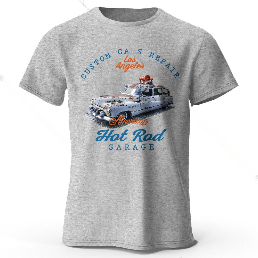 Car Club Patch Print Unisex T-shirt