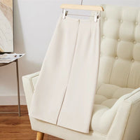 Mid-length Summer Versatile Straight Skirt