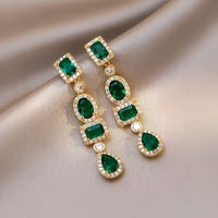 Silver Needle Diamond Studded Bow Earrings