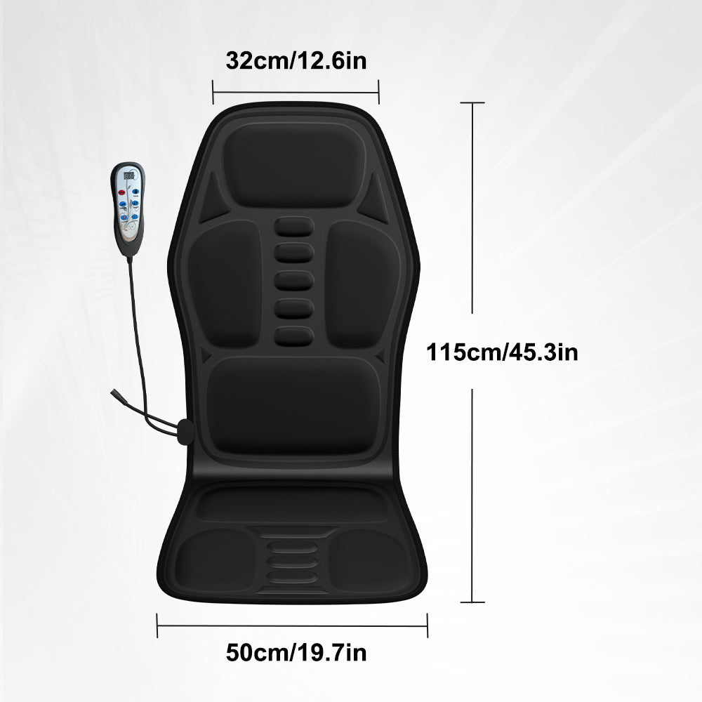 Massage Chair Pad,Back Massage With Heat,Massage Pad With 7Vibration Motors,Chair Massager For Office Chair, Massage Chair For Home Office Use