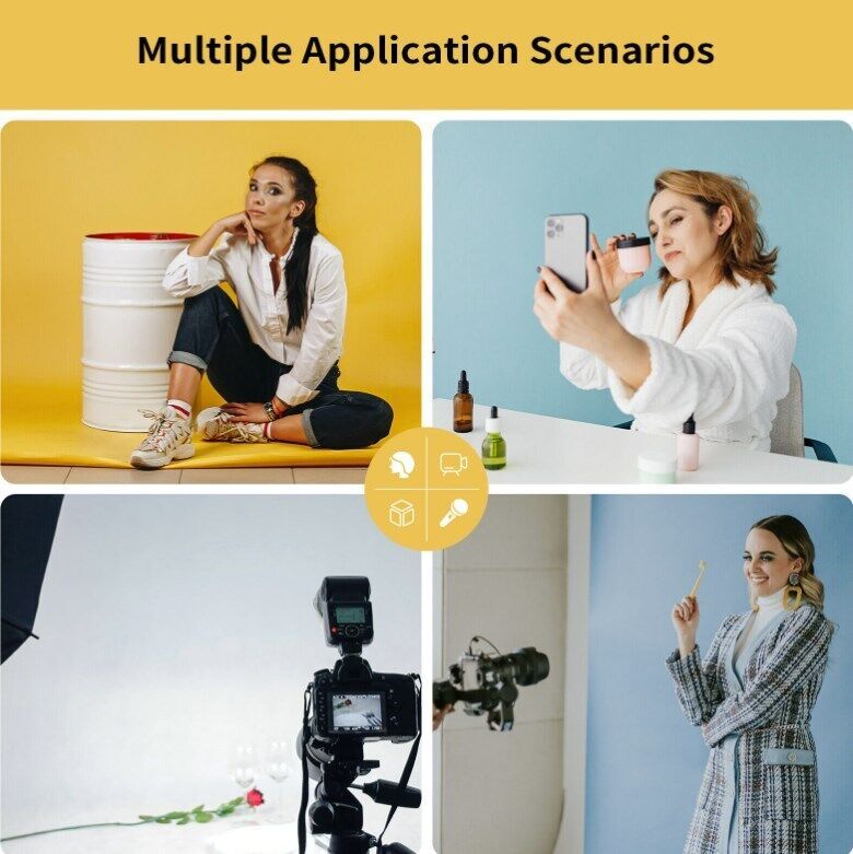 Adjustable Photography Background Support Stand Photo Backdrop Crossbar Kit