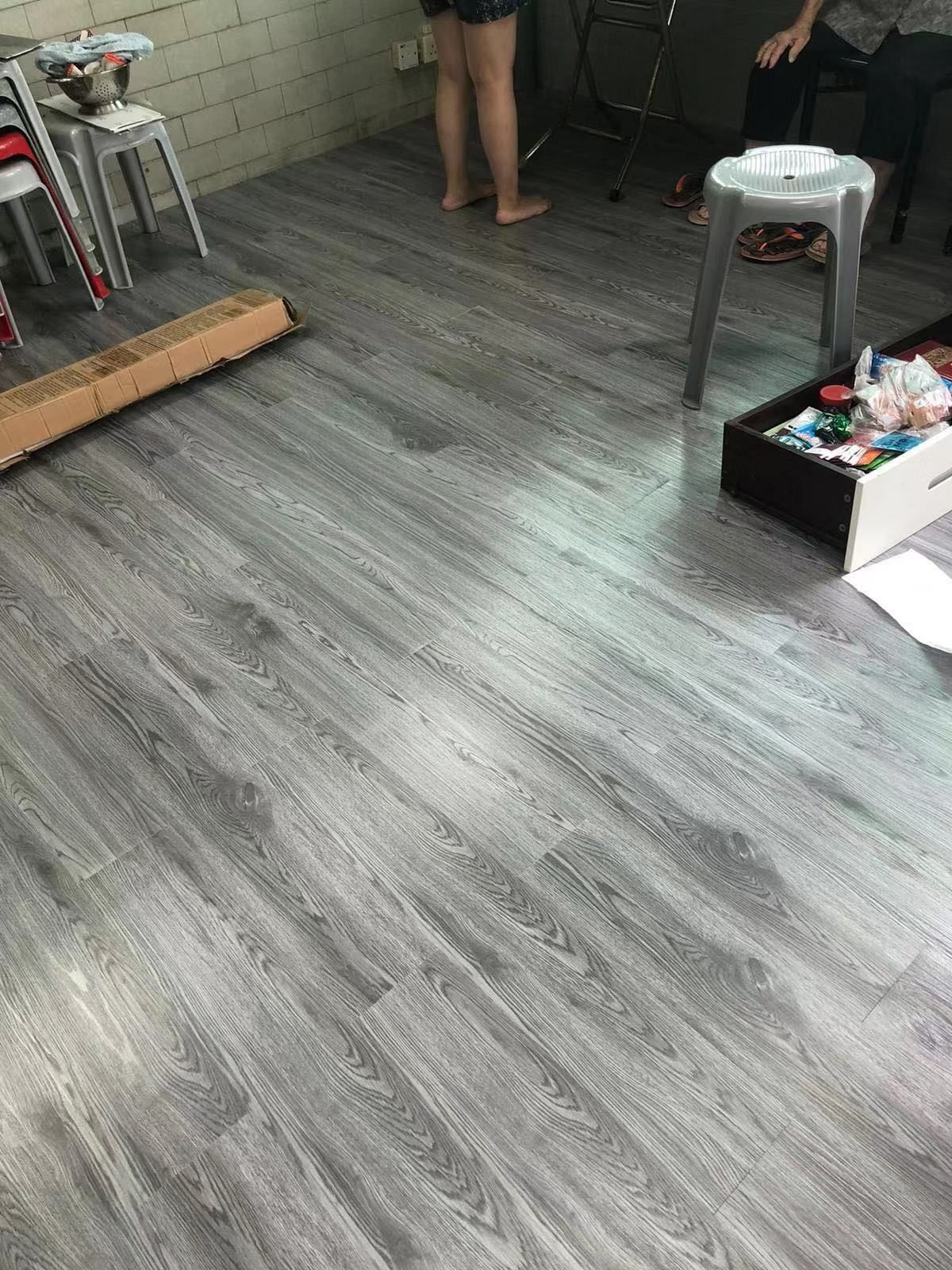 5m Floor Planks Tiles Self Adhesive Wood Effect Vinyl Flooring Kitchen Bathroom