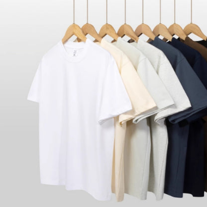 Solid Color Short Sleeve Casual Cold High Quality Men's T-shirt