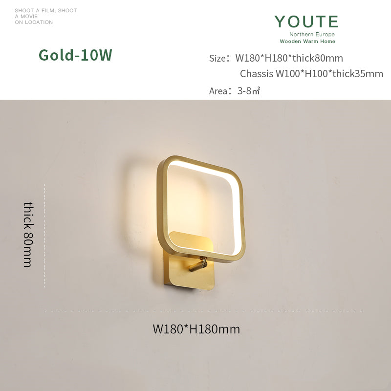 Aisle Corridor Entrance Modern Led Wall Lamp