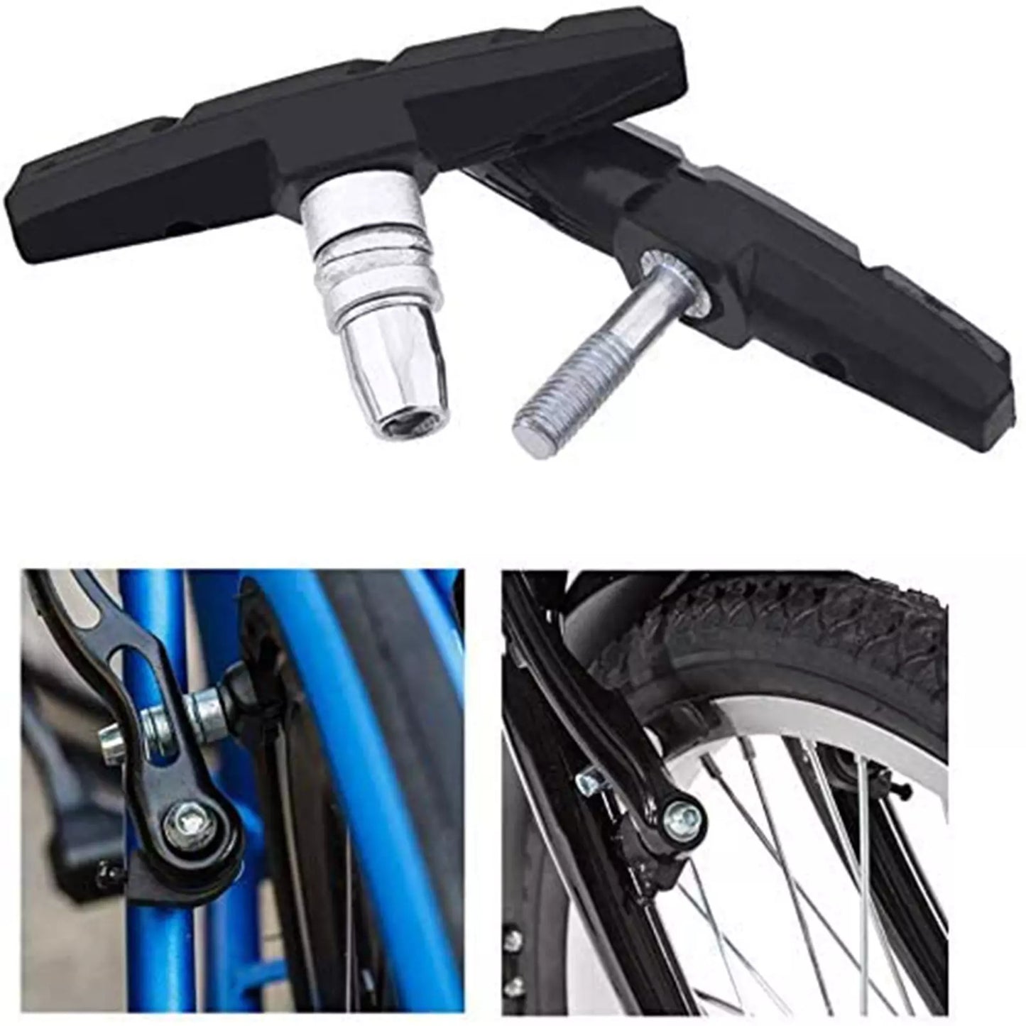 4x Bicycle Brake Pads Brake Pads Brake Shoes V-Brake For Shimano Sram 70mm